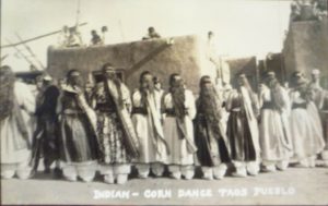 Indian Corn Dance Taos Pueblo Postcard